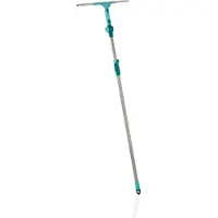 Leifheit Wasserabzieher "Window Slider XL Telescope 2 m", blau (türkis), B:5cm H:118cm L:30cm, Kunststoff, Wasserabzieher, Wasserabzieher