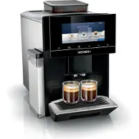 Siemens EQ900, Vakuum-Kaffeemaschine, 2,3 l, Kaffeebohnen, Eingebautes Mahlwerk, 1500 W, Schwarz, Edelstahl