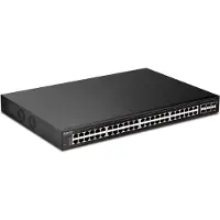 Draytek VigorSwitch P2540X - Switch - L2+ - managed - 48 x 10/100/1000 (PoE+) + 6 x 10Gb Ethernet SFP+ - an Rack montierbar, wandmontierbar