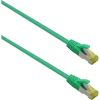 Helos Patchkabel Cat.6a Superflex GHMT AWG 27/7 grün 15,0m