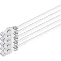 S-Conn S/CONN Cat. 7 S/FTP 5 m, 5 m, Cat7, S/FTP (S-STP), RJ-45, RJ-45, Weiß