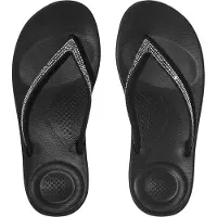 Original Brands FitFlop Iqushion Sparkle TPU SCHWARZ 36