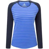 Mountain Equipment - Women's Redline L/S Tee - Longsleeve Gr 36 blau