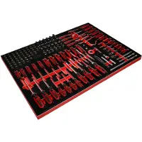 Ks Tools 821.0142, Steckschlüssel-Satz, 142 Kopf/Köpfe, 5,92 kg