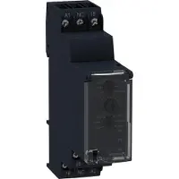 Schneider Electric RE22R1QMQ Zeitrelais für Stern-Dreieck-Anlasser, 0,1 s-100 h, 230-240/380-440VAC, 1 W