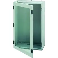 Hager FL170A Orion Schrank, Stahlblech Schutzklasse I, Klarsichttür, 650x500x250mm