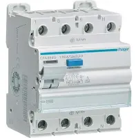 Hager FI-Schalter 4P 10kA 100A 300mA Typ A CFA684D