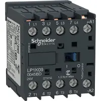 Schneider Electric Leistungsschütz 4p, Spule 24 V DC LP1K090045BD