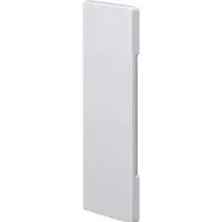 Hager BRA652106B9016 Endstück schnittkaschierend zu BRA 68x210mm Oberteil 120mm hfr in verkehrsweiß