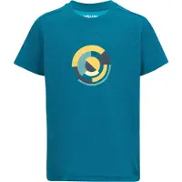 TROLLKIDS - Kid's Sognefjord T-Shirt - Funktionsshirt Gr 176 blau