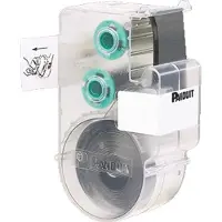 Panduit T100X000VXC-BK Tonbandkassette 7,6 m Schwarz, Gelb 1 Stück(e)