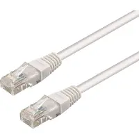 Wp Europe WP WPC-PAT-6U030W, 3 m, Cat6, U/UTP (UTP), RJ-45, RJ-45, Weiß