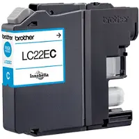 Brother LC22EC, Cyan, 1 Stück(e), 1200 Seiten, Einzelpackung