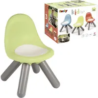 Smoby Kinderstuhl "Life, Kid", grün (grün, grau, weiß), Stühle, Kinder, B/H/T: 33cm x 50cm x 33cm, Kinderstuhl, Made in Europe, B:33cm H:50cm T:33cm