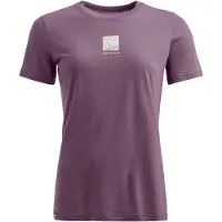 Ortovox - Women's 120 Cool Tec Abstract T-Shirt - Merinoshirt Gr XL lila