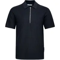 Casual Friday Poloshirt "Poloshirt CFJoe", Herren, Gr. M, blau (schwarz navy), Obermaterial: 100% Baumwolle CO., Shirts Poloshirt