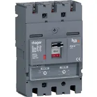 Hager HMT063DR Leistungsschalter h3+ P250 TM ADJ 3P3D 63A 50kA FTC