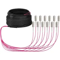 Efbe-Schott Elektronik O8341S20OM4, 20 m, U-DQ(ZN) BH, OM4, 12x SC, 12x SC