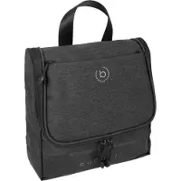 Bugatti Kulturbeutel "Herren, Damen UNIVERSUM", Gr. B/H/T: 22cm x 21cm x 7cm onesize, schwarz, Kunstfaser, unifarben, Taschen Kulturbeutel