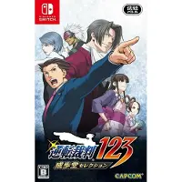 Games Switch Ace Attorney Trilogy / Gyakuten Saiban 123 Import Japan Durchsichtig Durchsichtig One Size