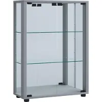 Hioshop Sammel Stand Vitrine Holz Glas Sintalo Spiegel