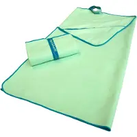 Dyckhoff Sporthandtuch "Mikrofaser Sporttuch", grün (neo mint), B:80cm L:180cm, Microfaser, Obermaterial: 90% Polyester, 10% Polyamid, Handtücher, Sporthandtuch, auch als 2er Set erhätlich