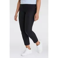Kjbrand Chinohose "Betty Chino", Damen, Gr. 44, N-Gr, schwarz, Web, Obermaterial: 60% Baumwolle, 37% Polyamid, 3% Elasthan, bequem knöchellang, Hosen Chinohose, mit Komfortbund