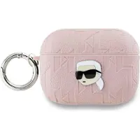 Karl Lagerfeld Monogram Kopf Hülle Für Airpods Pro 2 - Rosa