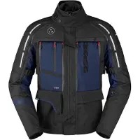 Spidi 4 Season V3 H2Out wasserdichte Textil Jacke, schwarz/blau, L