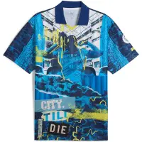Puma Mancester City Fc Football Energy+ Retro Kurzarm-t-shirt
