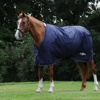 Saxon Weidedecke in Größe 125 - Defiant 600D Standard Neck Lite 0g - Navy Plaid