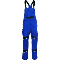 Kübler ACTIVIQ cotton+ Latzhose kbl.blau/schwarz 90