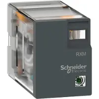 Schneider Electric Miniaturrelais, Easy Harmony RXM2L, 3A, 4W, 36V DC, mit LED RXM4LB2CD