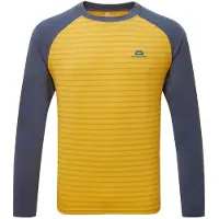 Mountain Equipment Redline LS Mens Tee acidstripe/denim (Me-01652) L