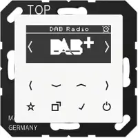 JUNG Smart Radio DAB A1 WW Radio, DAB+