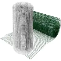 Floordirekt Volierendraht mit grüner PVC Ummantelung, 100 cm x 10 m, 11,2 kg