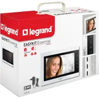 Legrand , EASYKIT Essential Video-Innenstelle, 7"-Hochglanz-Farbmonitor, Sensorta
