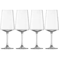 Schott zwiesel SCHOTT MioVino, Rotweinglas, Standard-Glas, Glas, Transparent, Cabernet Sauvignon Wein, Blaufränkischer Wein, Bordeaux Wein, Beaujolais Wein, Zweigelt Wein,..., klar