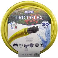 Tricoflex Wasserschlauch , gelb, 12,5 x 2,55 mm, 1/2", Rolle à 50 m