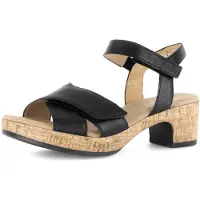 Gabor 82.072 Damen Sandalette - Riemchen Sandalen schwarz NEU