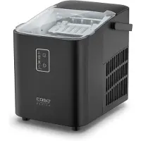 Caso Elektrischer Eiswürfelbereiter "3401 IceChef Compact", schwarz (matt schwarz), B:22cm H:26,5cm T:28cm, Eiswürfelbereiter, 3401 IceChef Compact, Elektrischer Eiswürfelbereiter