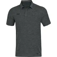 Jako Herren Polo Premium Basics 6329-21 M - anthrazit meliert - M