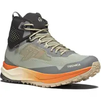 Tecnica Trekking-Wanderschuhe Spark S Mid GTX (Fast-Hiking, wasserdicht) grün/orange Herren