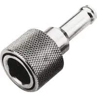 Talamex Suzuki-motoradapter Weiblich 13 Mm Silber Silber One Size