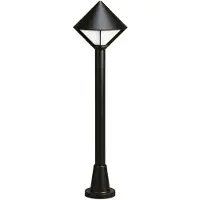 Albert 662031 Wegeleuchte Typ Nr. 2031 - Farbe: schwarz, für 1 x Lampe, E27