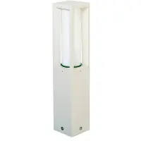 Albert Außenlampe Oblong weiß