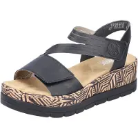 Les tropéziennes Damenschuhe Sandalette Schwarz Freizeit