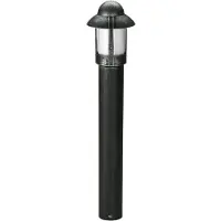 Albert 602025 Pollerleuchte Typ Nr. 2025 - Farbe: schwarz-Silber, für 1 x Lampe, E27