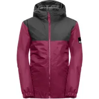 Jack Wolfskin Winterjacke Spirit 2L (wasser- und winddicht, atmungsaktiv, robust) rubinrot Kinder (164-176)