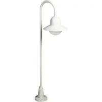 Albert 682005 Wegeleuchte Typ Nr. 2005 - Farbe: weiß, für 1 x Lampe, E27